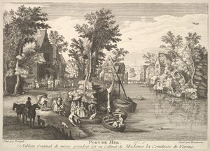 Porto marittimo da Pierre Francois Beaumont