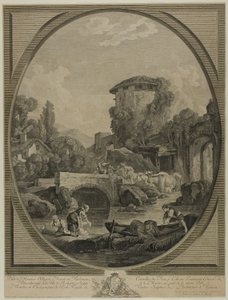 Paesaggio con un Ponte e una Colombaia