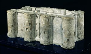 Modello della Bastiglia ricavato da una delle pietre della Bastiglia stessa da Pierre Francois Palloy