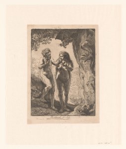 Adamo ed Eva da Pierre François Basan