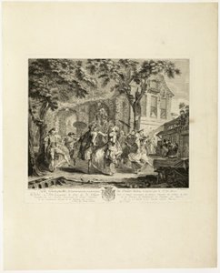 La sala da ballo da Pierre François Basan