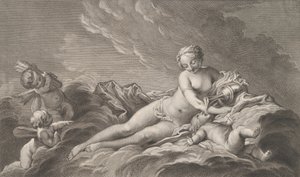 Venere che Dà Nettare a Cupido, XVIII secolo da Pierre François Basan