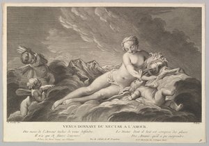 Venere che Dà Nettare a Cupido, 18° secolo