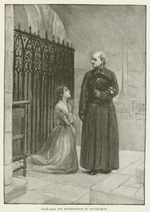 Angelique e Monseigneur de Hautecoeur da Pierre Georges Jeanniot
