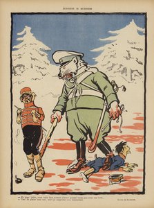 Gli affari sono affari. Illustrazione per Le Rire da Pierre Georges Jeanniot