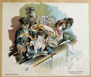 Coppie eleganti al Teatro dell