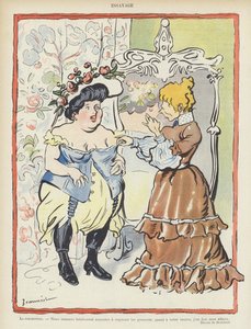 Illustrazione per Le Rire da Pierre Georges Jeanniot