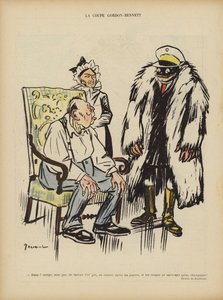 La Coppa Gordon Bennett. Illustrazione per Le Rire