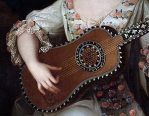Chitarra (dettaglio) da Pierre Gobert