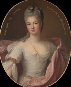 Marie Adélaïde de Savoie 1685-1712, Duchessa di Borgogna, 1710 da Pierre Gobert