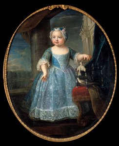 Ritratto di Louise Marie di Francia (1728-1733) detta Madame, terza figlia di Luigi XV