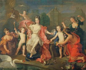 La Duchessa di Borgogna e i suoi Figli