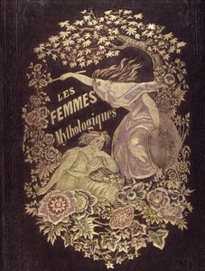 Donne mitologiche - Copertina di Muses et Fées, disegno di G. Staal, di Mery e il Conte Foelix da Pierre Gustave Eugene Staal