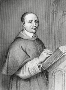 Ritratto di Giulio Alberoni (1664-1752), cardinale e statista italiano, Primo ministro di Filippo V di Spagna, incisione di Pierre-Gustave-Eugene Staal (1817-1882) da Pierre Gustave Eugene (1817 82) Staal