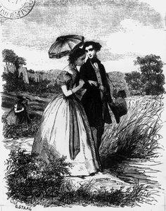 Felix de Vandenesse e Madame de Mortsauf, illustrazione per 
