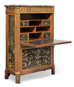 Secretaire a Abbatant Luigi XVI, fine XVIII secolo da Pierre Harry Mewesen
