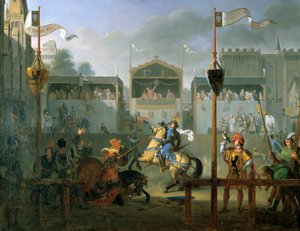 Il torneo, 1812 da Pierre Henri Revoil