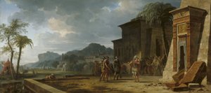 Alessandro alla tomba di Ciro il Grande, 1796
