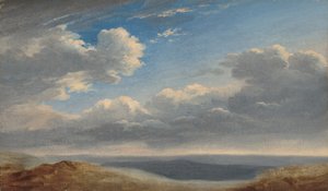 Studio di Nuvole sulla Campagna Romana da Pierre Henri de Valenciennes