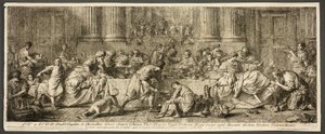 Maria Maddalena lava i piedi a Gesù da Pierre Hubert Subleyras