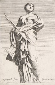 Figura femminile in piedi, ca. 1739-40
