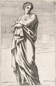 Figura femminile in piedi
