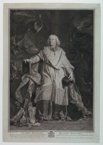 Ritratto del cardinale Jacques Bénigne Bossuet (1627-1704)