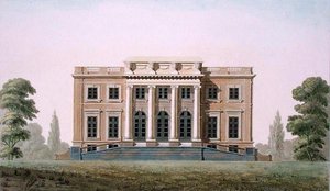 Castello di Wannegem vicino a Oudenaarde, da Choix des Monuments, Edifices et Maisons les plus remarquables du Royaume des Pays-Bas di Pierre Jacques Goetghebuer, pubblicato 1827