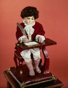Lo Scriba, un automa di Pierre Jaquet-Droz (1721-90)