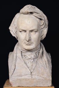 Busto di Victor Hugo all