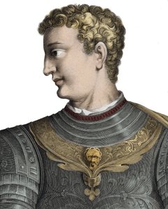 Caligola (Gaio Cesare Germanico) (12-41), Imperatore Romano - Gaio Cesare Germanico detto Caligola (12-41), Imperatore Romano - Incisione di Pierre Jean Mariette da Pierre Jean Mariette