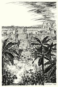 Scala principale, Phnom Bakeng da Pierre Jeannerat de Beerski