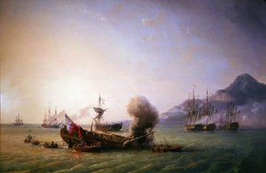 Francese: Combat du Grand Port, 23 agosto 1810