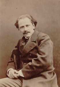 Ritratto del compositore Jules Massenet