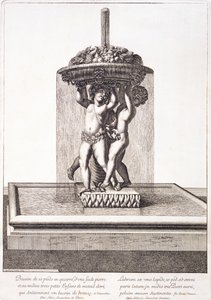 Fontana di Louis Lerambert a Versailles, 1673 da Pierre Lepautre