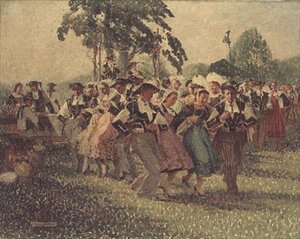 Danza a Pontivy da Pierre Louis Cadre