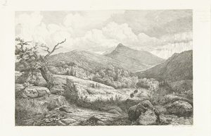 Il cimitero di Baden-Baden da Pierre Louis Dubourcq