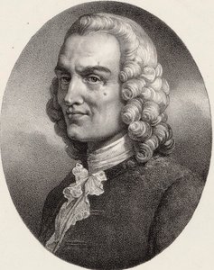 Ritratto del compositore Jean-Philippe Rameau
