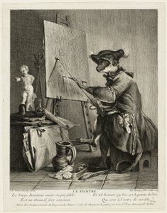 Il pittore scimmia