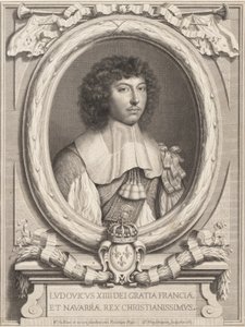 Ritratto di Luigi XIV, 1650-1702 da Pierre Louis van Schuppen