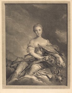 Flora al suo risveglio da Pierre Maleuvre after Jean Marc Nattier