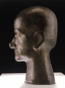Busto di Baudelaire, bronzo