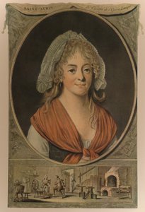 Madame Saint-Aubin, fine XVIII secolo, 1913 da Pierre Michel Alix