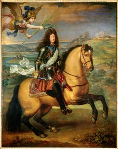 Ritratto equestre di Luigi XIV da Pierre Mignard