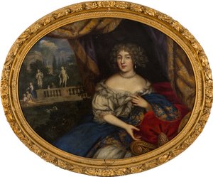 Françoise-Athénaïs de Rochechouart, marchesa di Montespan 1640-1707 da Pierre Mignard