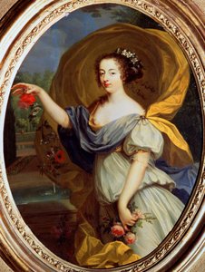 Ritratto della Duchessa de la Valliere come Flora, XVII secolo da Pierre Mignard