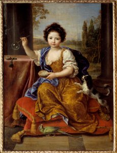 Ritratto di Louise Marie de Bourbon, Mademoiselle de Tours Duchessa d
