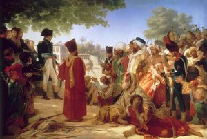 Napoleone Bonaparte Perdona i Ribelli al Cairo, 23 ottobre 1798 da Pierre Narcisse Guerin