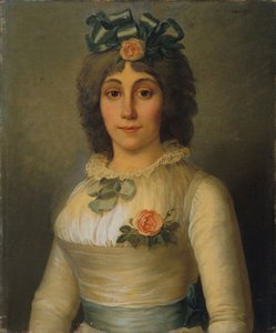 Ritratto di Anne-Josèphe Théroigne de Méricourt, 1793 da Pierre Nicolas Selles