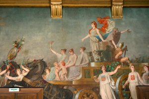 Il trionfo della Repubblica (affresco) da Pierre Paul Lêon Glaize
